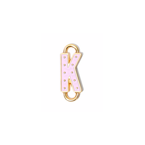 Pink Vegas Initial Bracelet